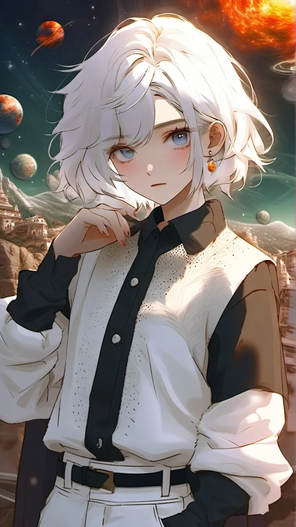 ai character: Cozii  background