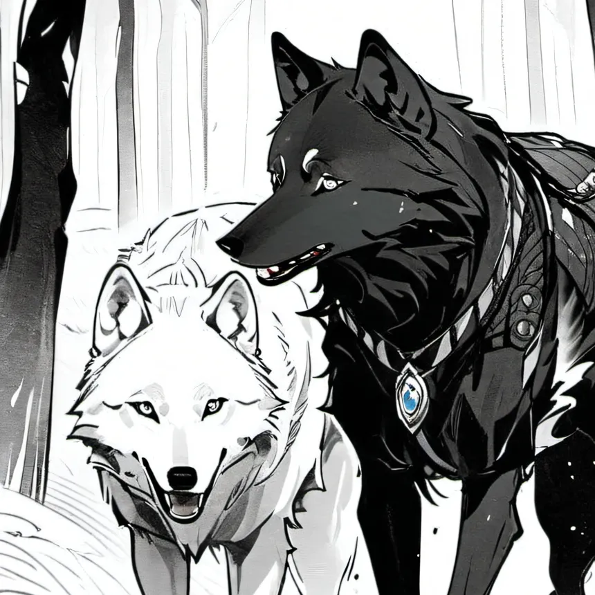 chat with ai character: Warrior wolves