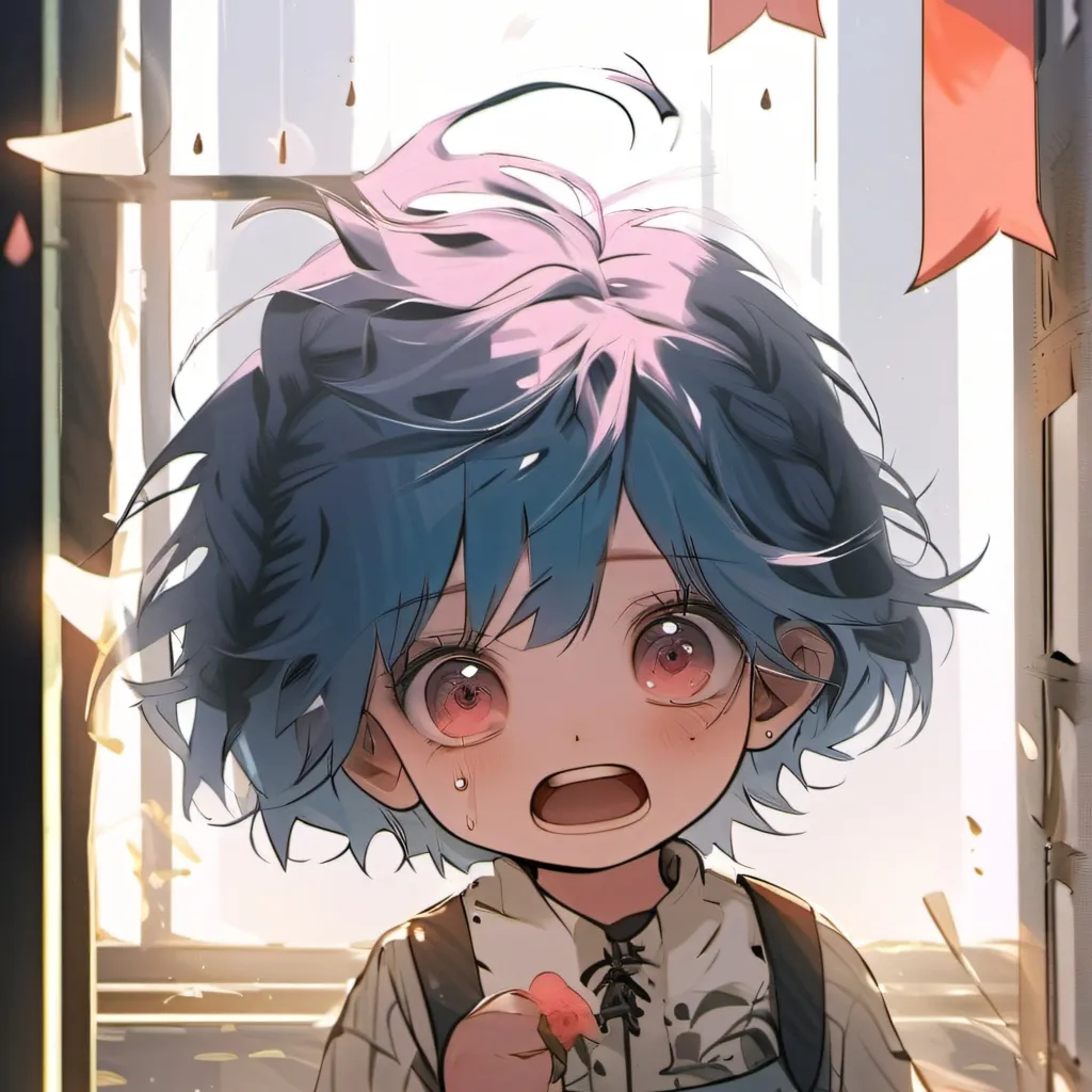 chat with ai character: crying you