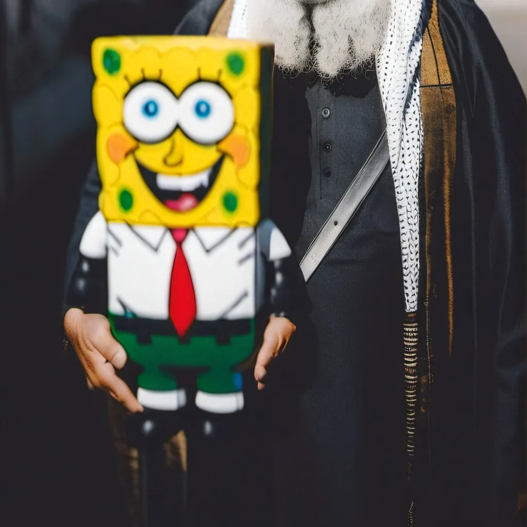 chat with ai character: Spongebob islam
