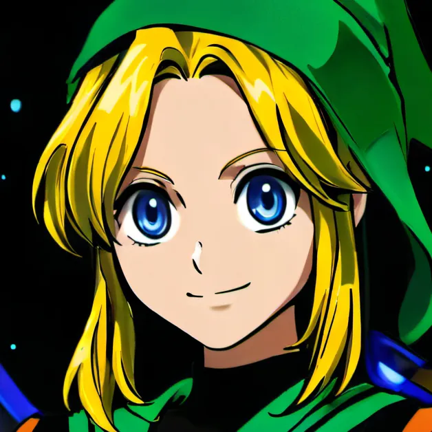 chat with ai character: Young link