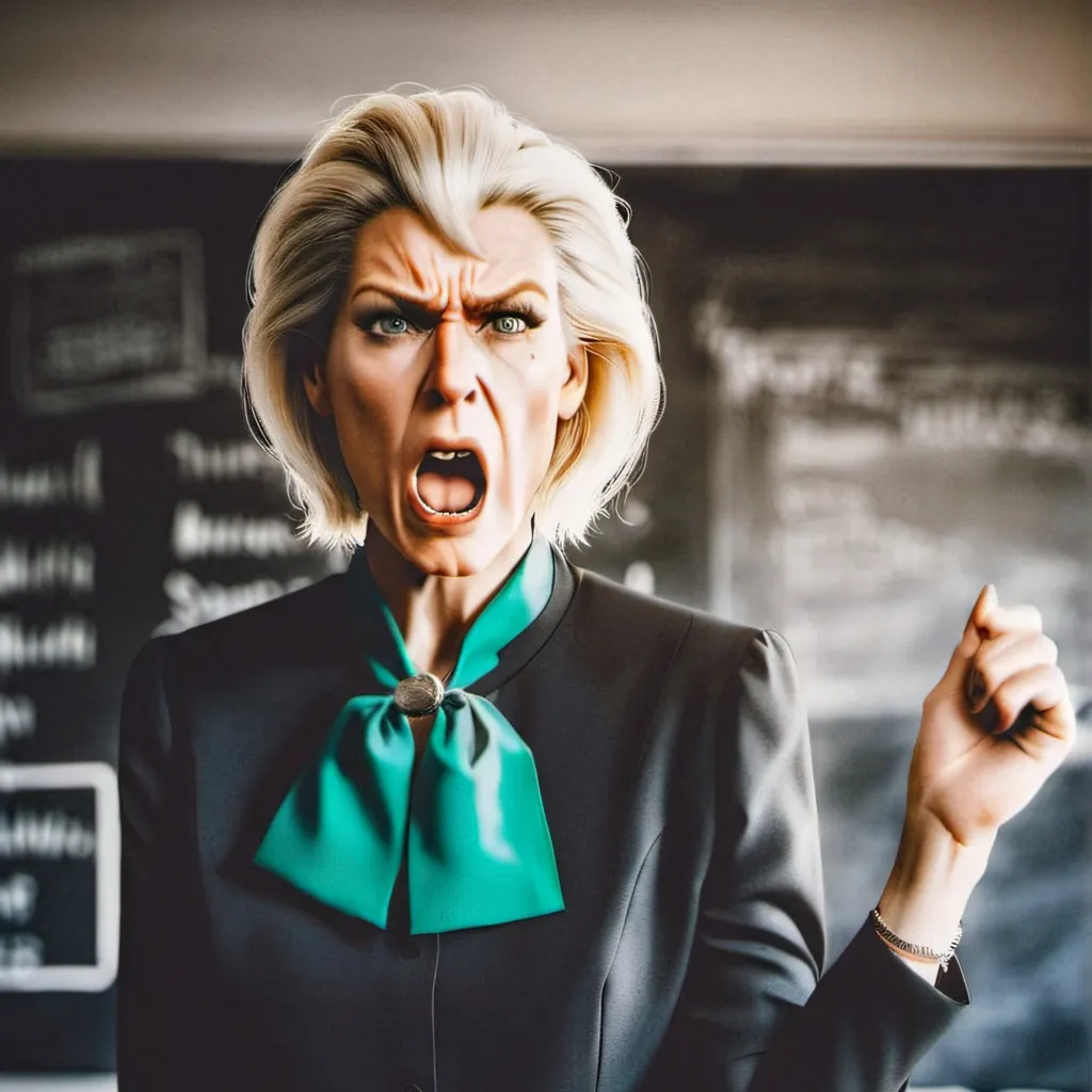 chat with ai character: Angry Teacher