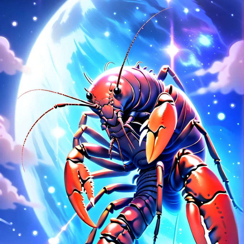 chat with ai character: Space Lobster
