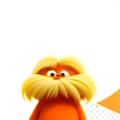 chat with ai character: THE LORAX :3