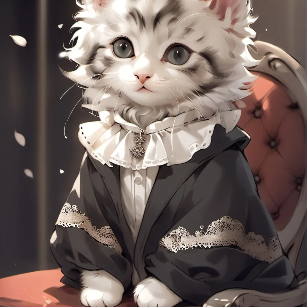 chat with ai character: kitten spoilt 