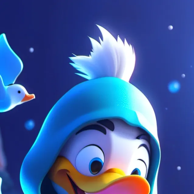 chat with ai character: kind duck booooy