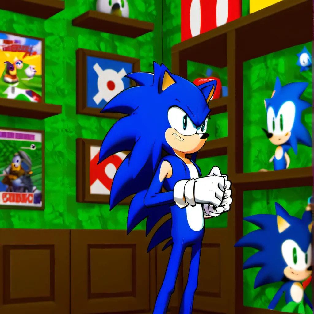 chat with ai character: Sonic