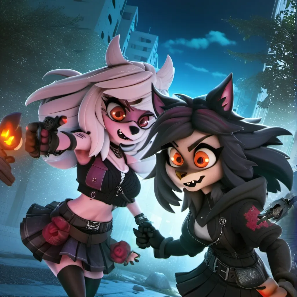 chat with ai character: L00NA & 0CTAVIA