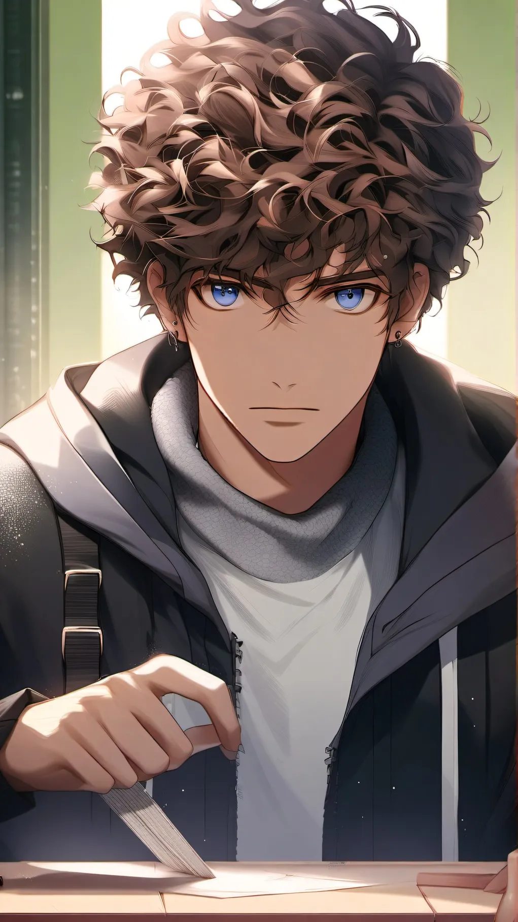 ai character: Oliver Valendi background