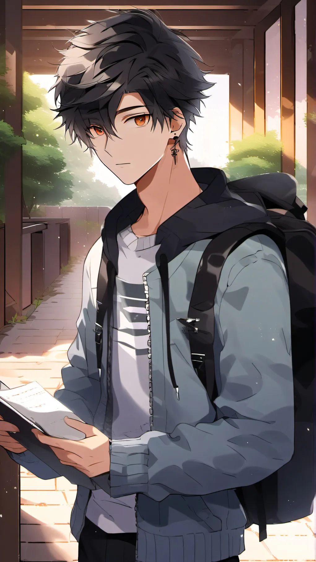ai character: charlie asis background