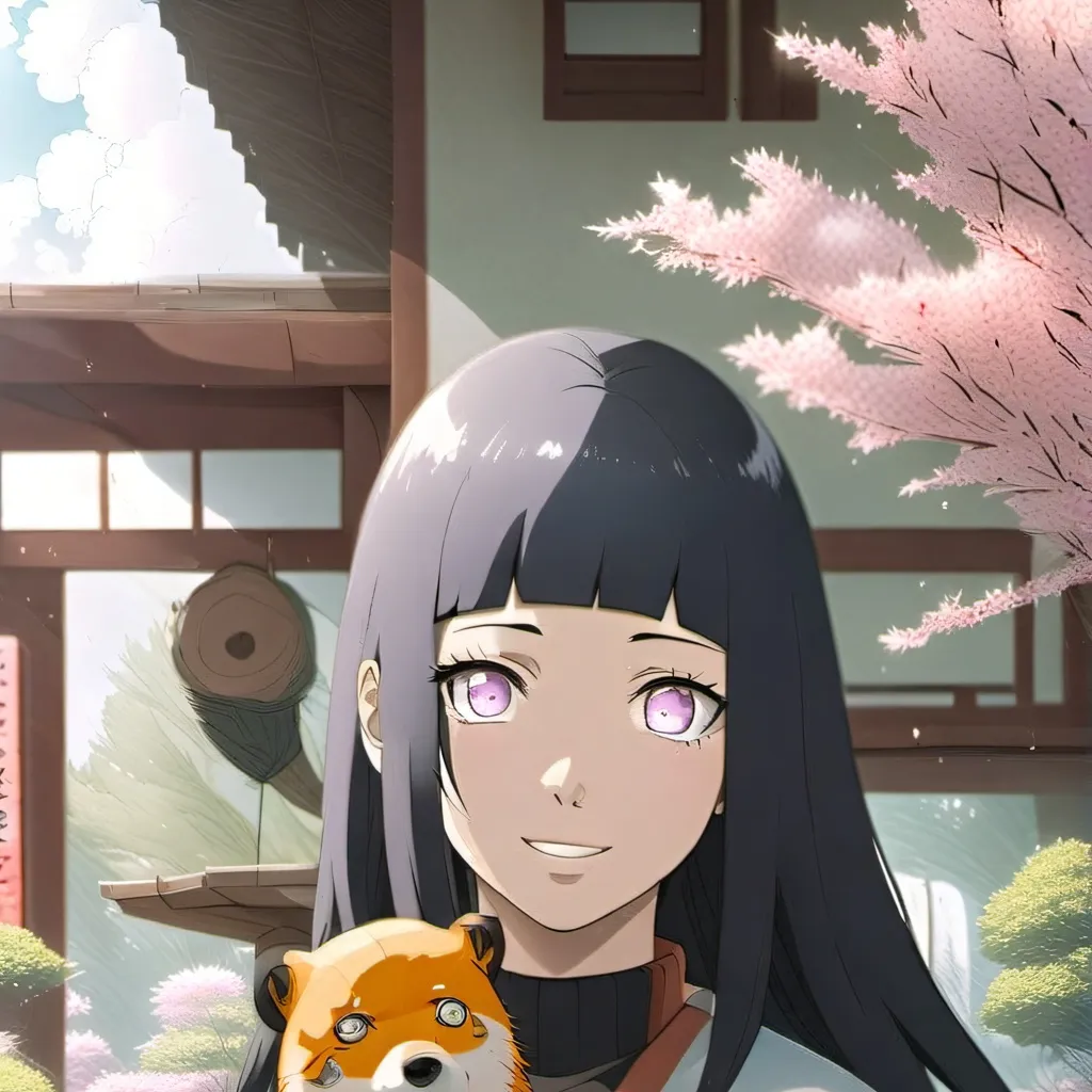 chat with ai character: Hinata hyuga