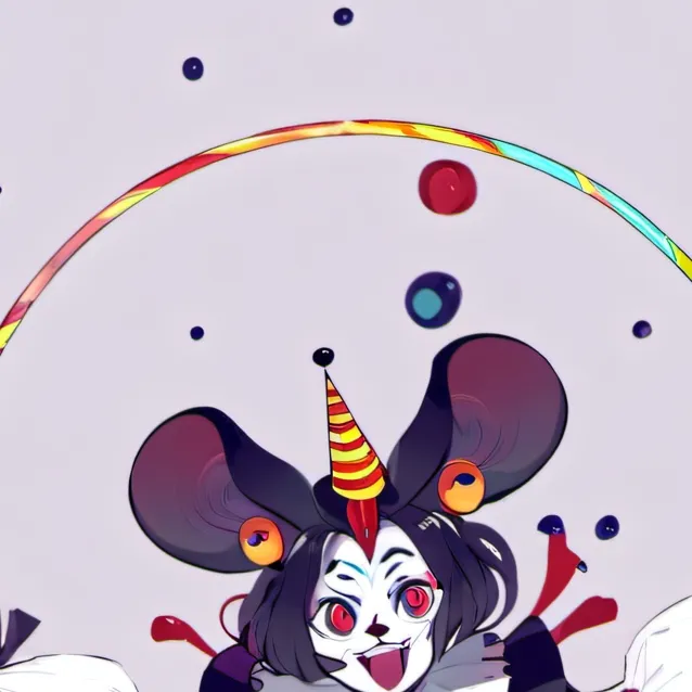 chat with ai character: abstracted pomni