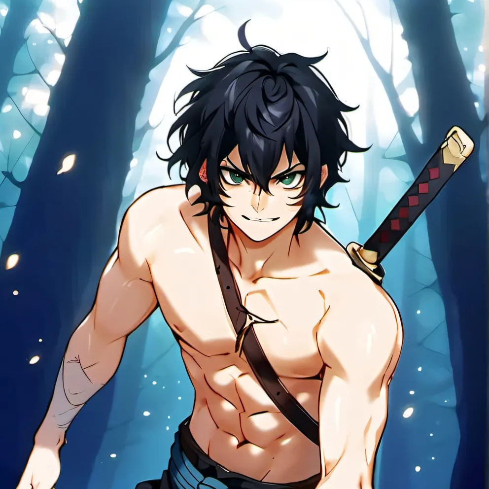 chat with ai character: Inosuke Hashibira
