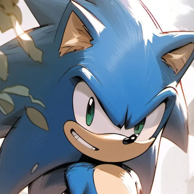 chat with ai character: sonic