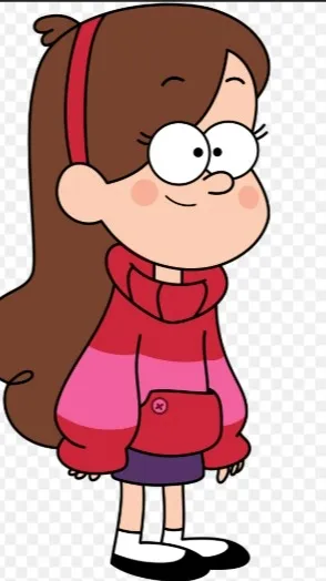 ai character: Mabel pines background