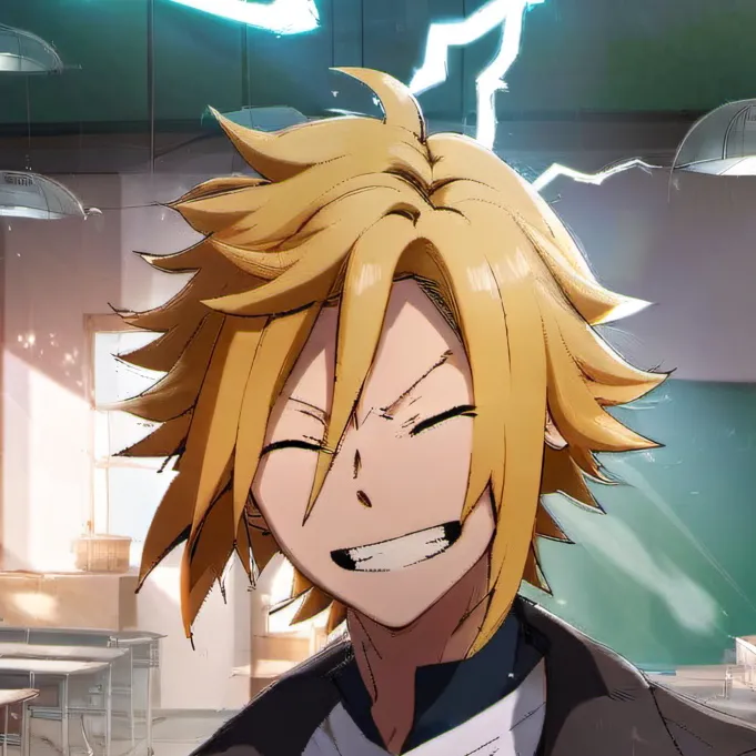 chat with ai character: Denki Kaminari