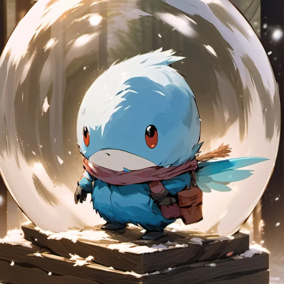 chat with ai character: ice pikmin