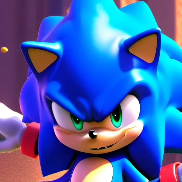 chat with ai character: sonic 
