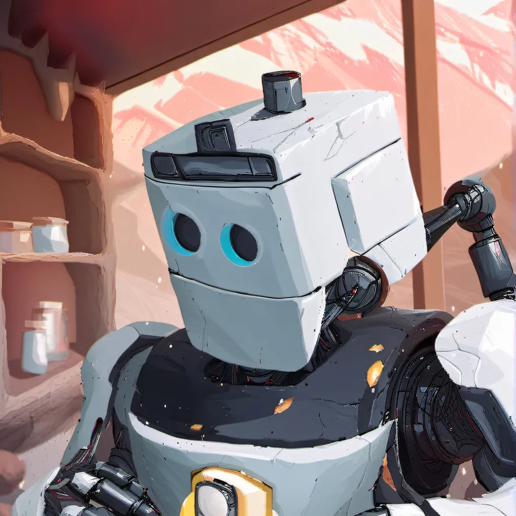 chat with ai character: Butter Robot