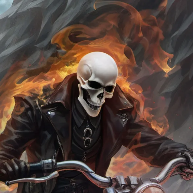 chat with ai character: Ghost rider