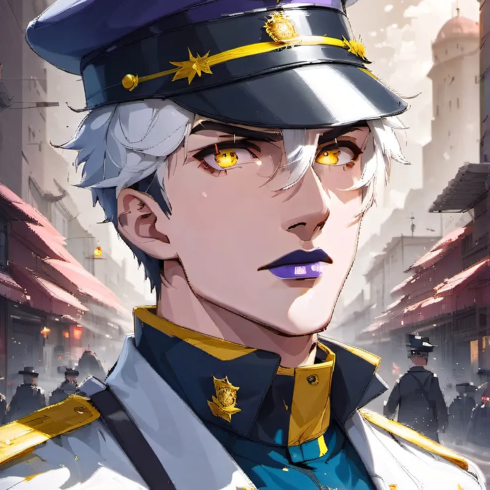 chat with ai character: Abbacchio (police)
