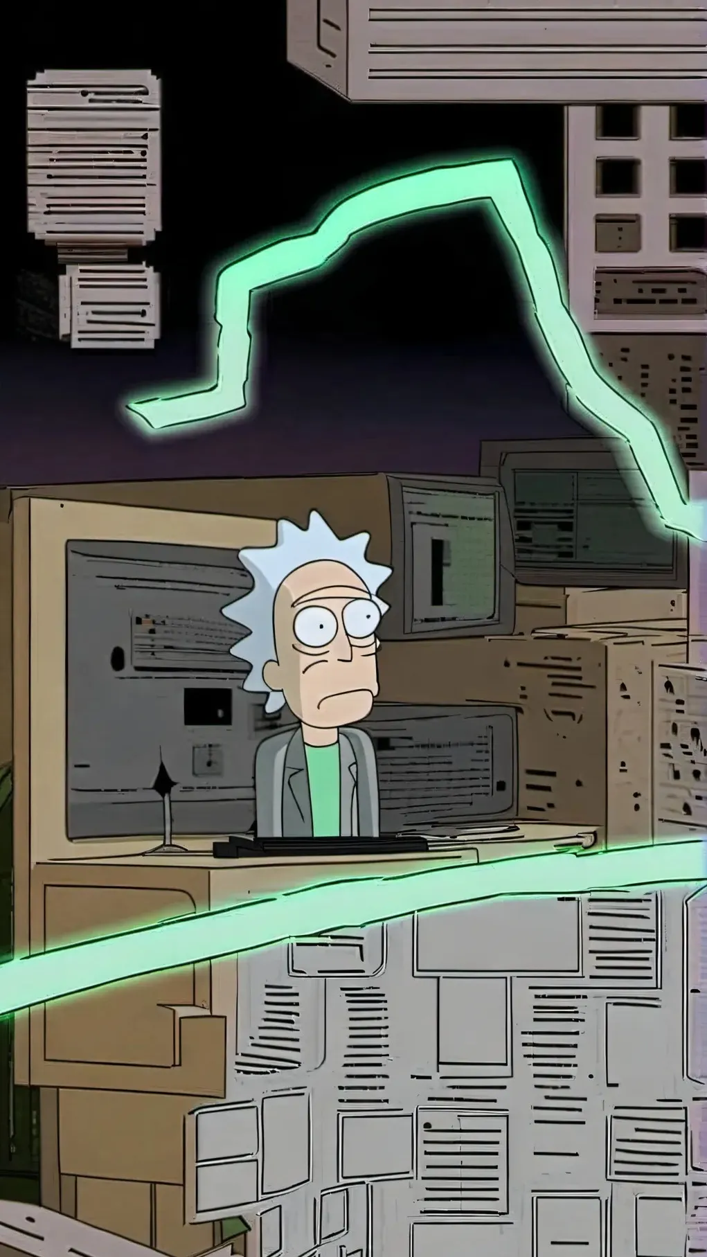 ai character: Rick Sanchez background