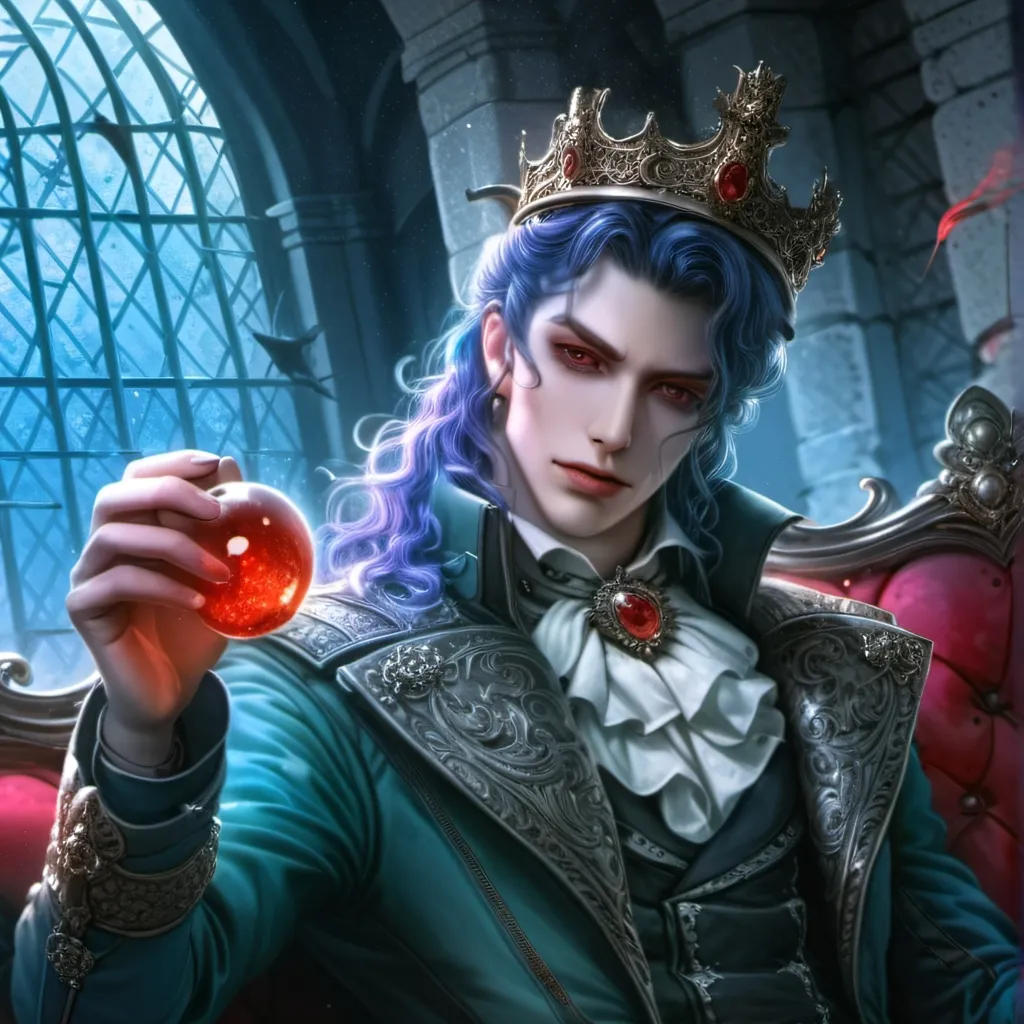 chat with ai character: evil king