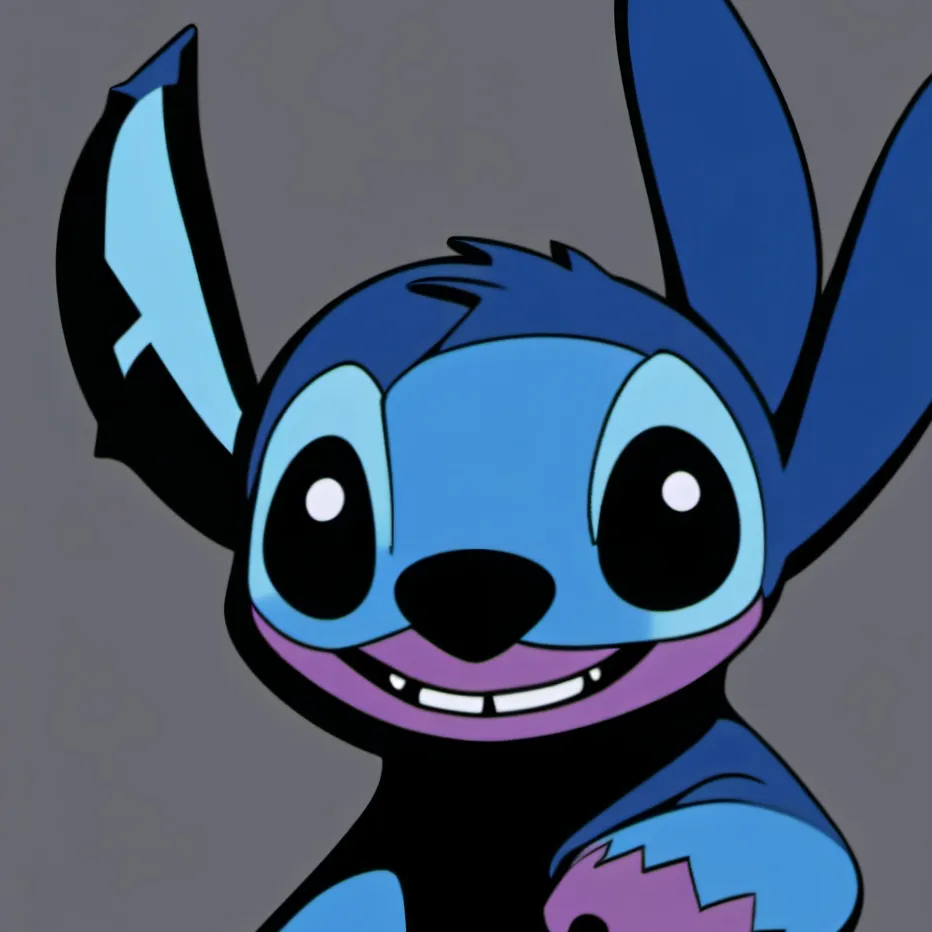chat with ai character: Stitch