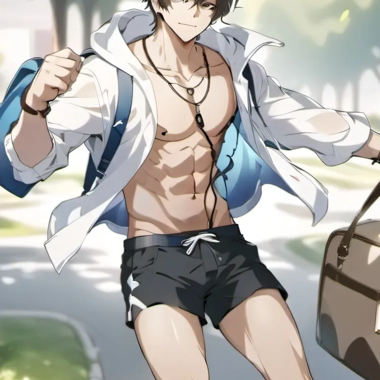 chat with ai character: random boy illia