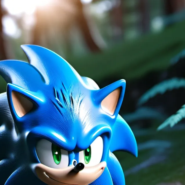 chat with ai character: Sonic and his team