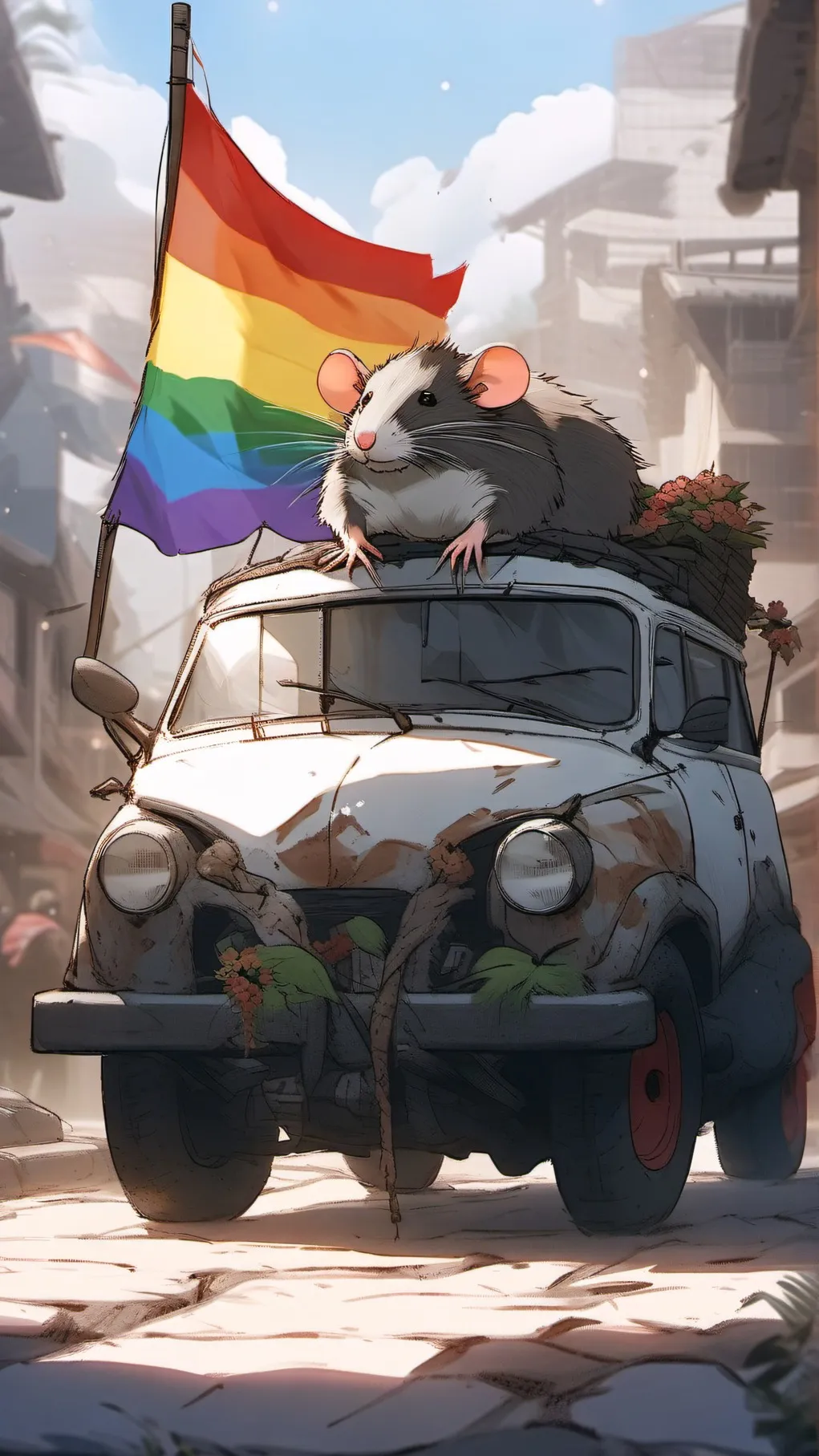 ai character: gay best friend background