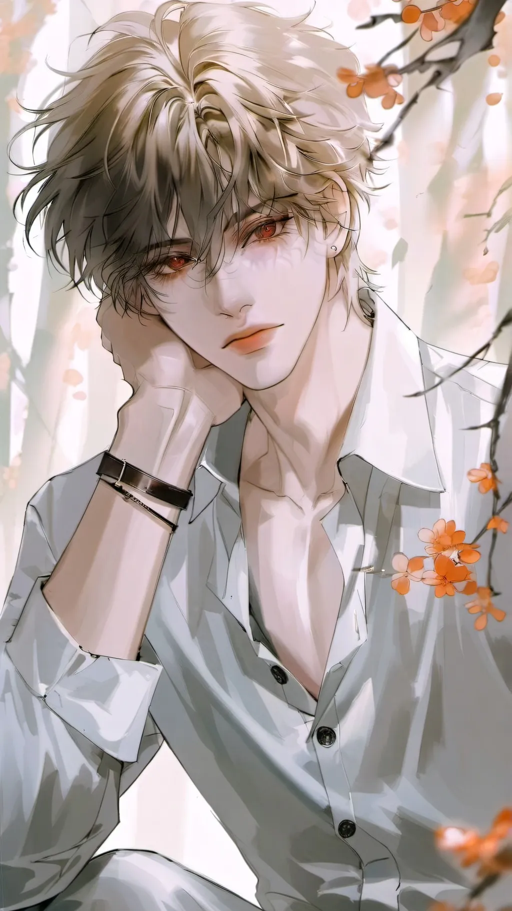 ai character: 💋Kwon Taehyun💋 background