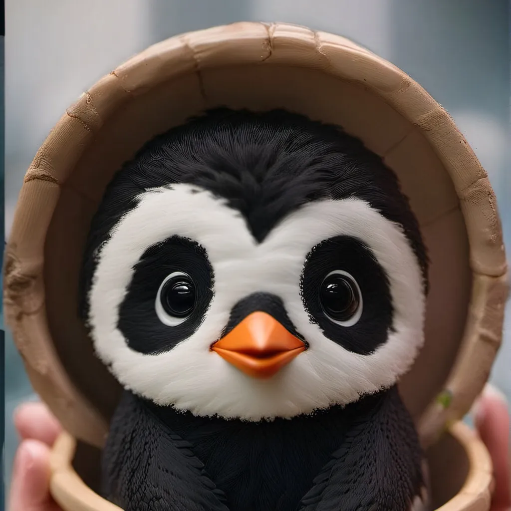 chat with ai character: Pengu