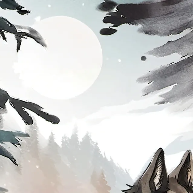 chat with ai character: *"The Black Wolf"*