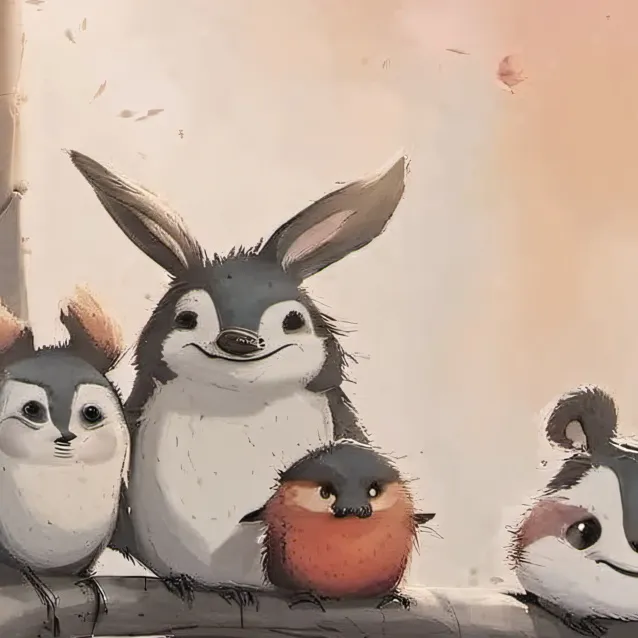 chat with ai character: Frowny and White 