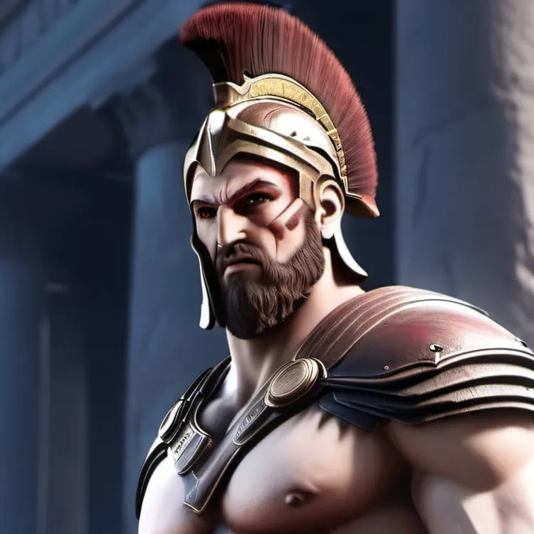 chat with ai character: Ares.