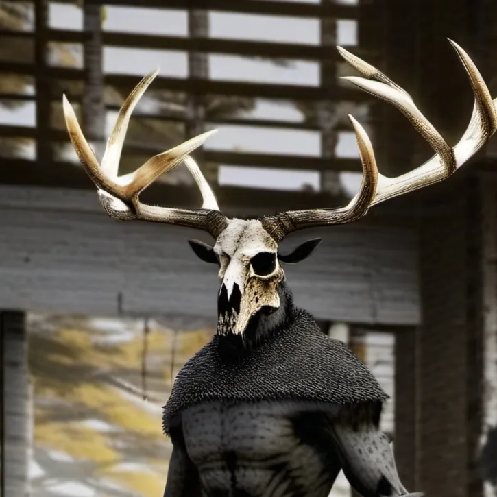 chat with ai character: Capra demon