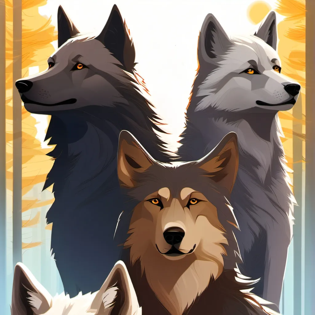 chat with ai character: The Wolves packs