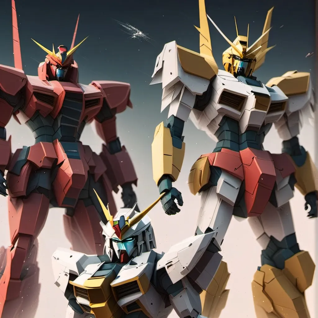 chat with ai character: Five Gundams in GS