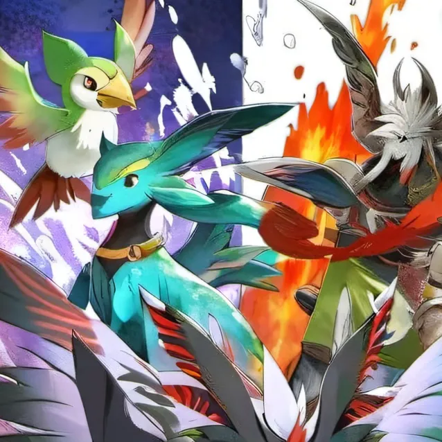 chat with ai character: Pokemon battle 