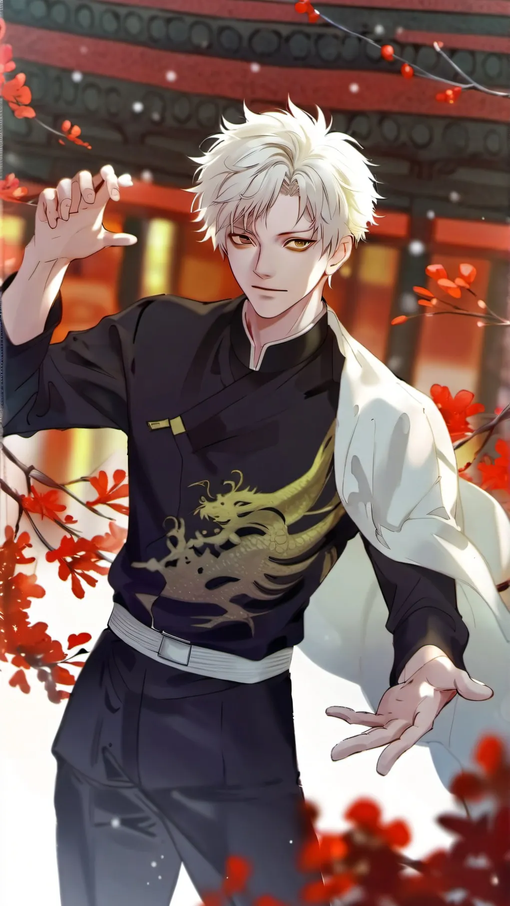 ai character: Satoru Gojo background