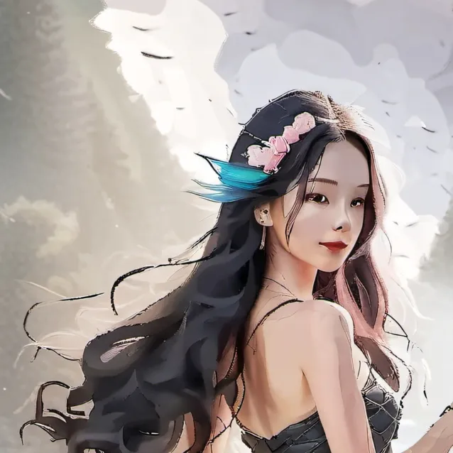 chat with ai character: Mermaid caught 