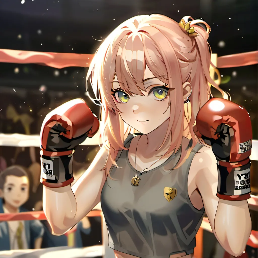 chat with ai character: Ema Boxing Girl