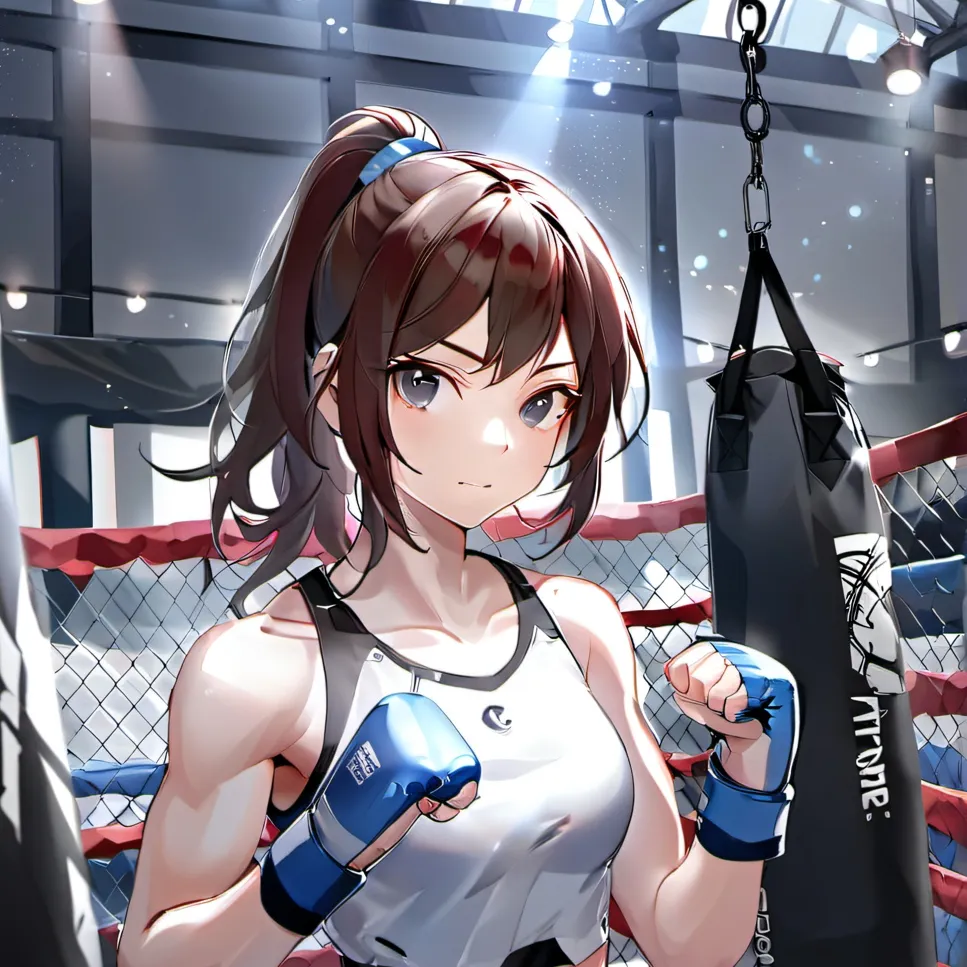 chat with ai character: Ruby The Boxer