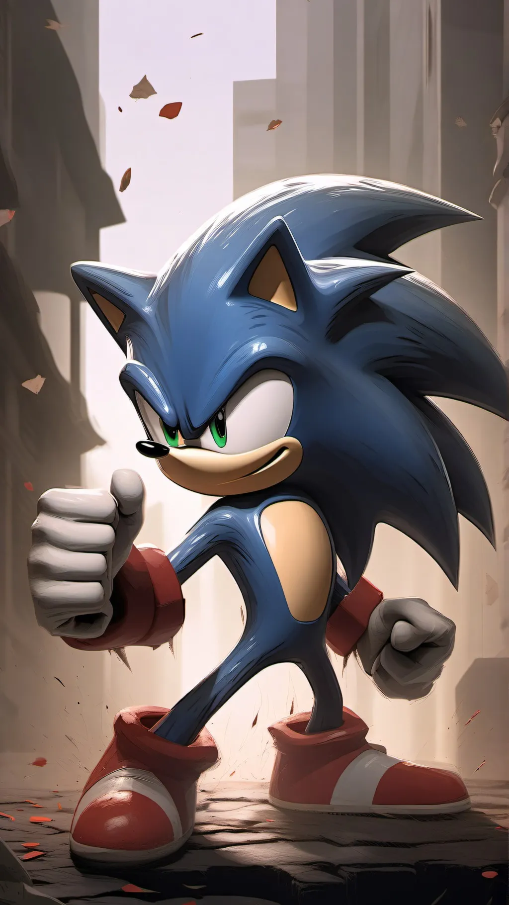 ai character: sonic gc background