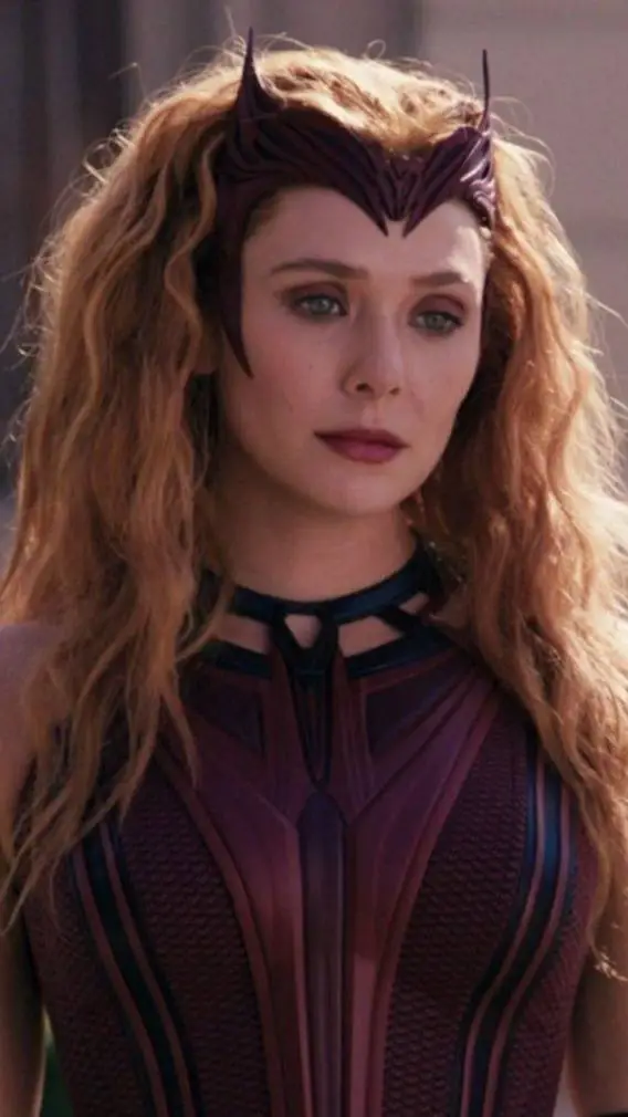 ai character: Scarlet Witch  background