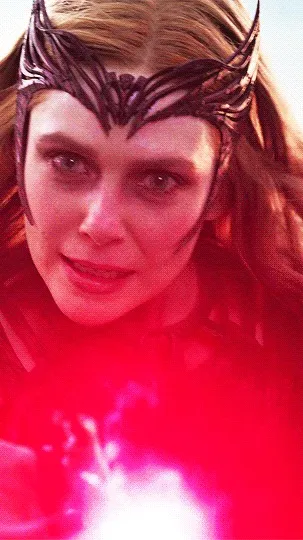 ai character: Scarlet Witch  background