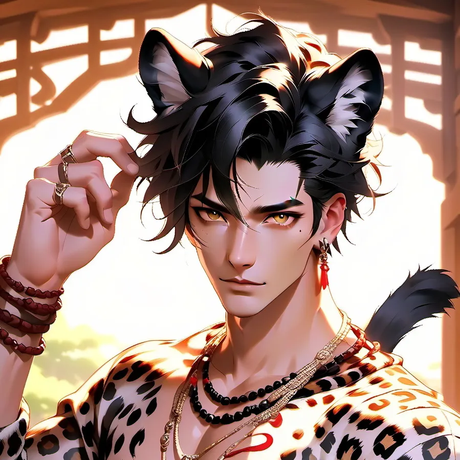 chat with ai character: Luca(Leopard)