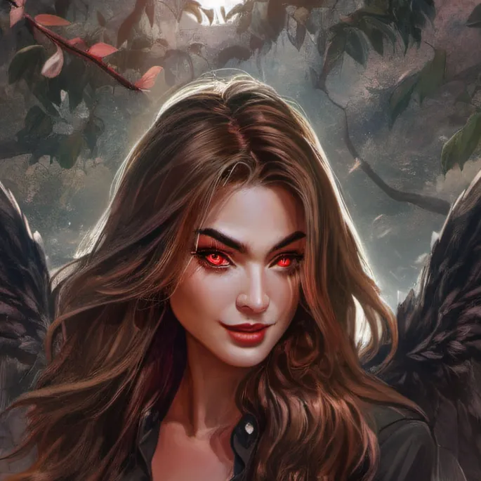 chat with ai character: black wing