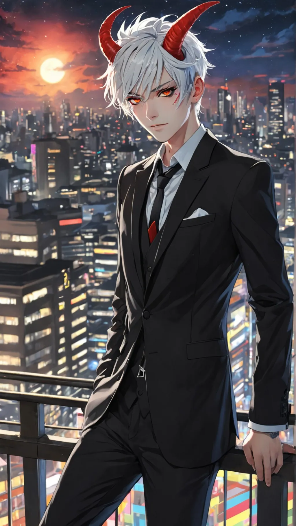 ai character: Darren Moon background